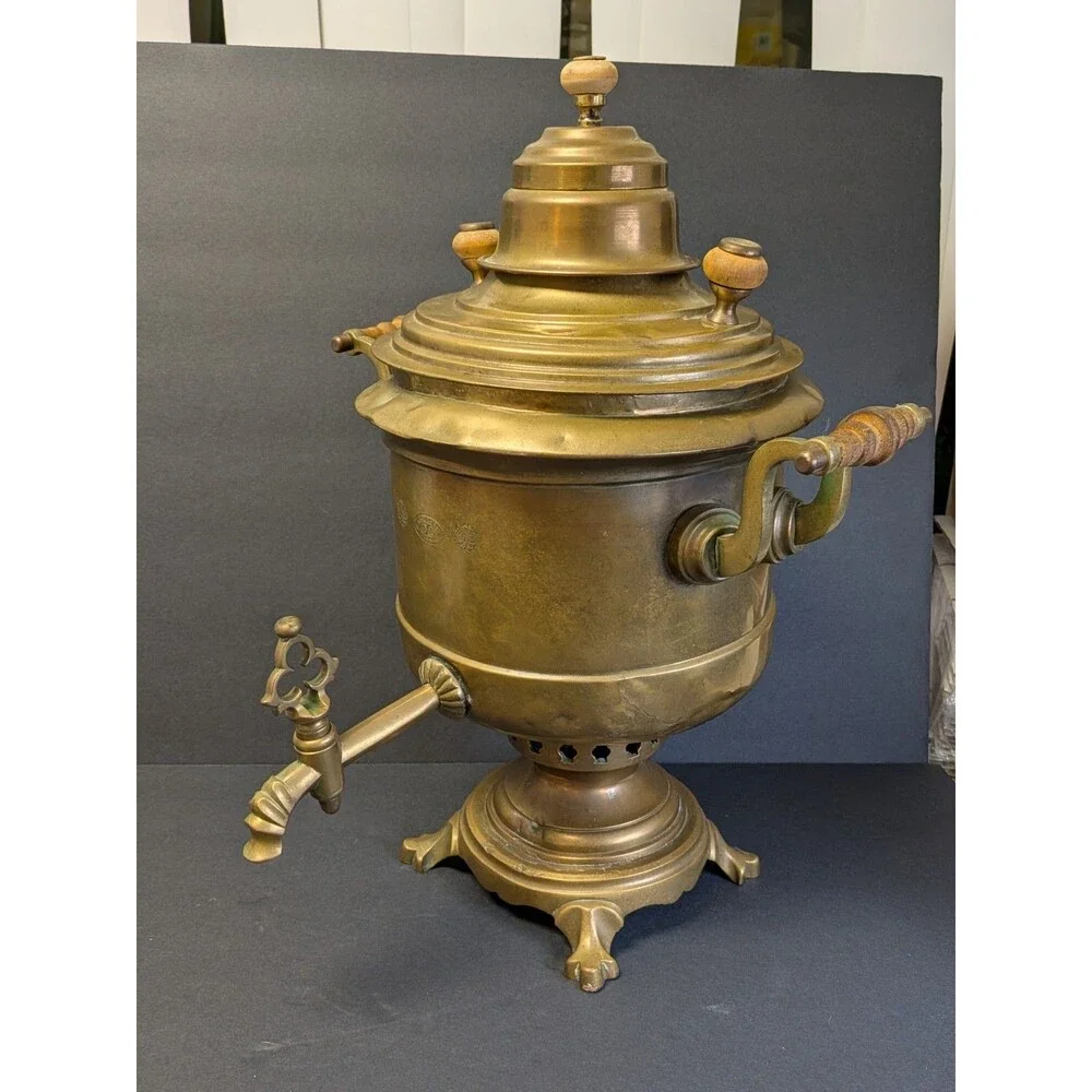 Antique Russian Imperial Samovar Sotnikov F|A Tula 19 century